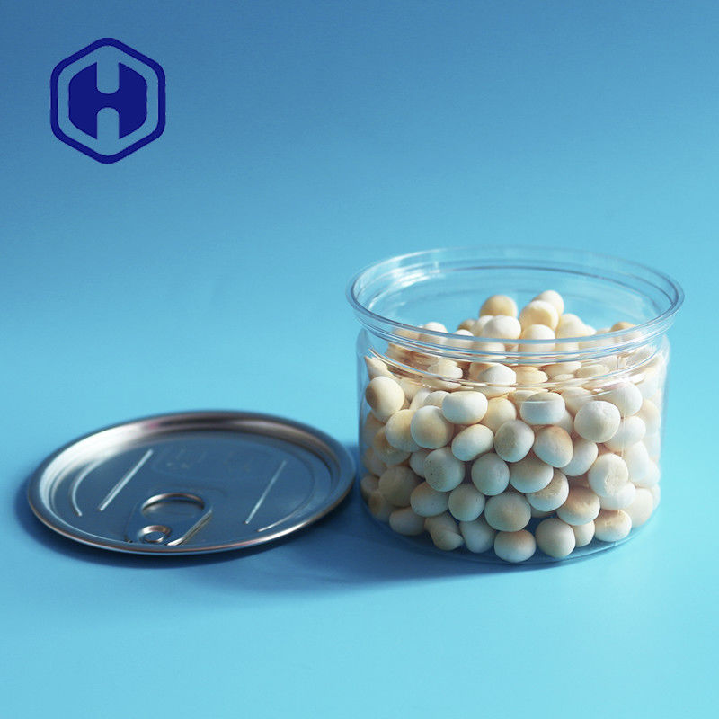 Cat Dog Xử lý bánh quy Nhựa Dễ dàng mở lon với thức ăn cho thú cưng Vòng 250ml Chiều cao 60mm