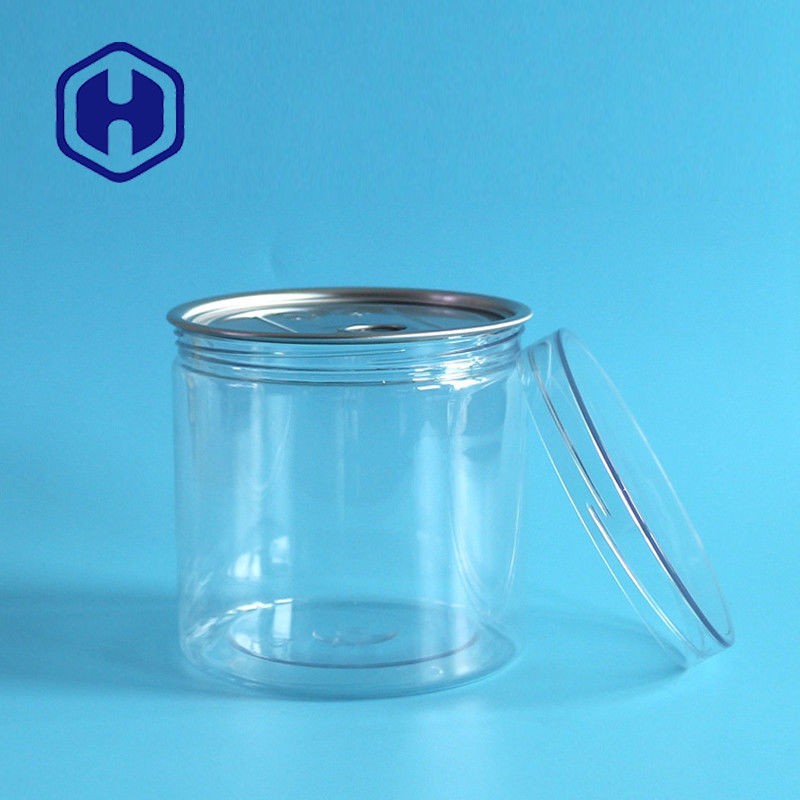 Miệng rộng 309 # 740ml Thực phẩm đóng hộp Hộp nhựa PET có nắp vặn bằng nhôm Eoe