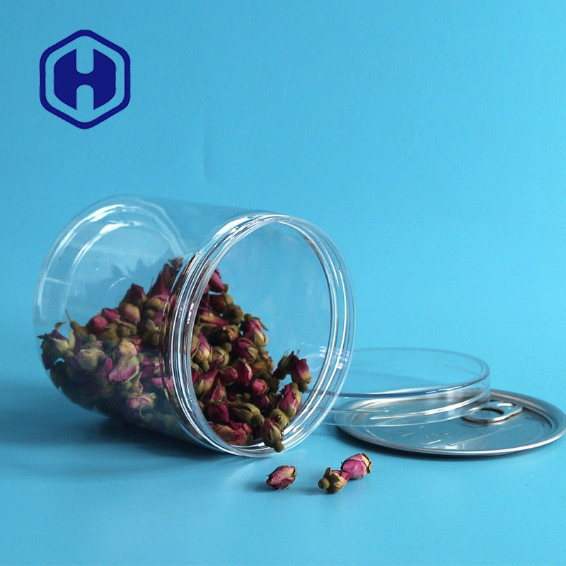 Miệng rộng 309 # 740ml Thực phẩm đóng hộp Hộp nhựa PET có nắp vặn bằng nhôm Eoe