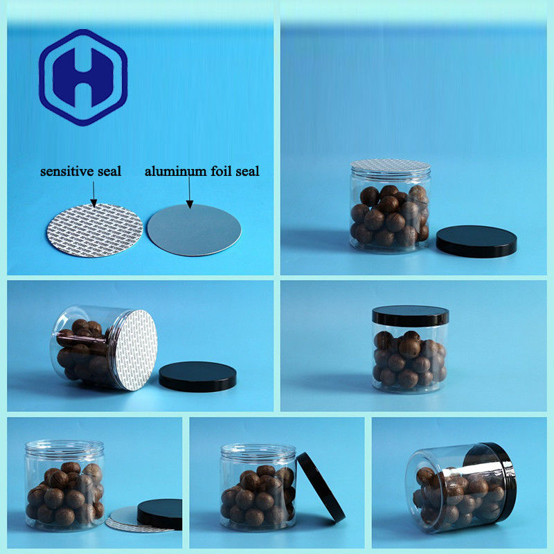 Miệng rộng 309 # 740ml Thực phẩm đóng hộp Hộp nhựa PET có nắp vặn bằng nhôm Eoe