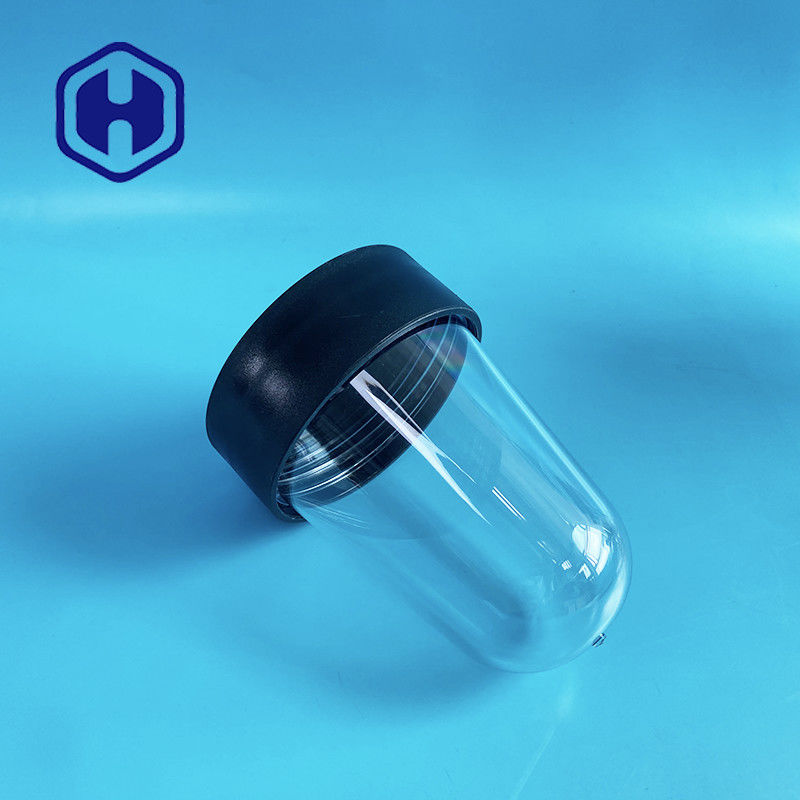 1000ml chai PET Preform 307# rõ ràng vít nắp nắp nhựa Can dày tường rộng miệng 83mm