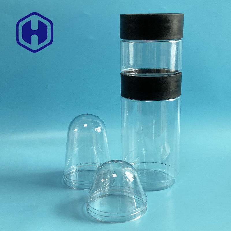 1000ml chai PET Preform 307# rõ ràng vít nắp nắp nhựa Can dày tường rộng miệng 83mm