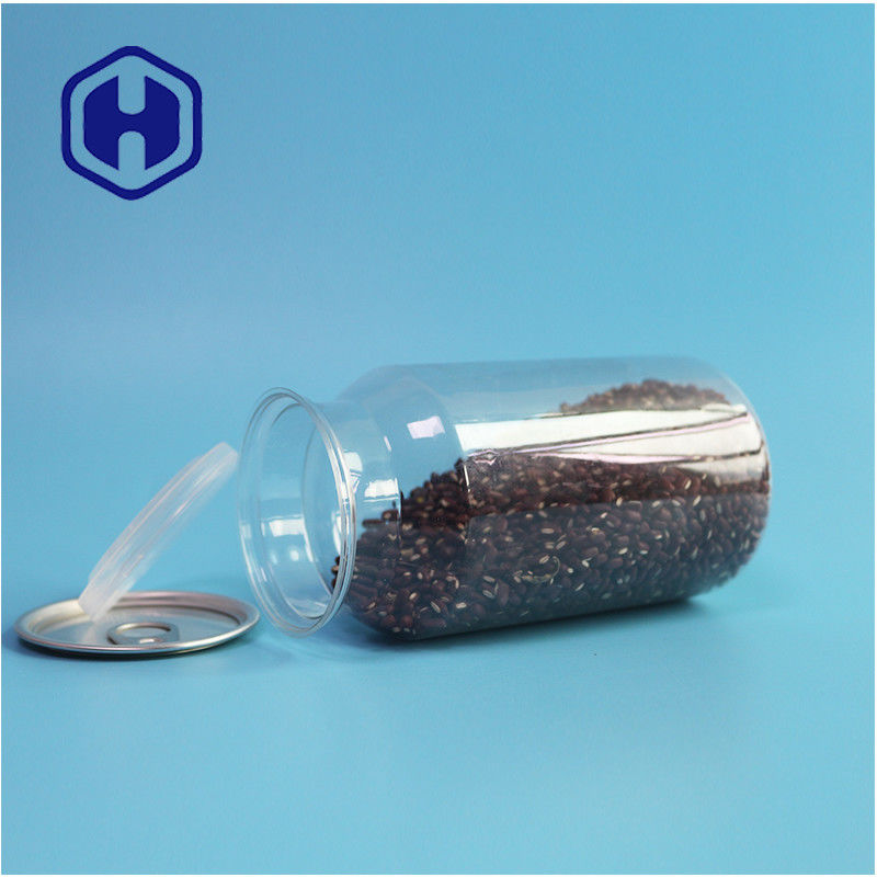 Các hộp nhựa PET trong suốt cho thực phẩm khô và gia vị với thiết kế dễ mở và chống rò rỉ