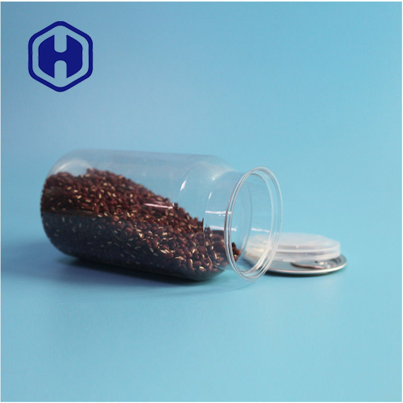 Các hộp nhựa PET trong suốt cho thực phẩm khô và gia vị với thiết kế dễ mở và chống rò rỉ