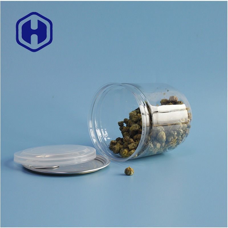 Bao bì siêu thị Không thấm rò rỉ PET nhựa hộp bánh quy với nắp mở dễ dàng