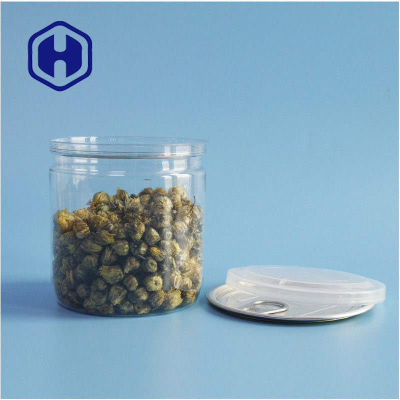 Bao bì siêu thị Không thấm rò rỉ PET nhựa hộp bánh quy với nắp mở dễ dàng