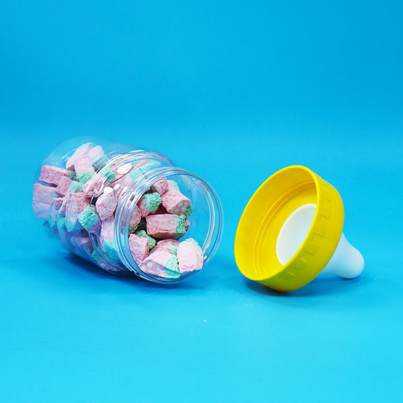 Chất lượng thực phẩm Transparent PET nhựa niêm phong bình vít Mũ cho bánh quy kẹo thực phẩm