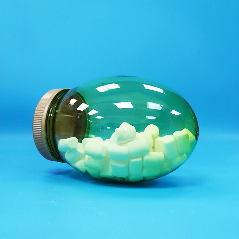 Hũ nhựa PET trong suốt hình dạng độc đáo, đạt chuẩn thực phẩm, đựng các loại hạt, quả hồ trăn, kẹo, nắp vặn phẳng