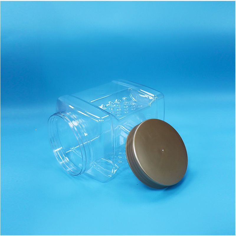 Hũ PET nắp vặn trong suốt, đạt chuẩn thực phẩm, dùng cho rong biển cắt nhỏ, quả dâu tây khô, các loại hạt