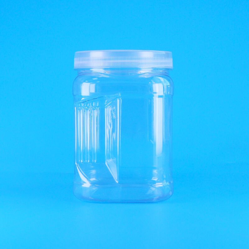 Hũ Nhựa PET Trong Suốt Đựng Bánh Gấu Bơ Sữa Chà Là Nam Việt Quất Bánh Quy