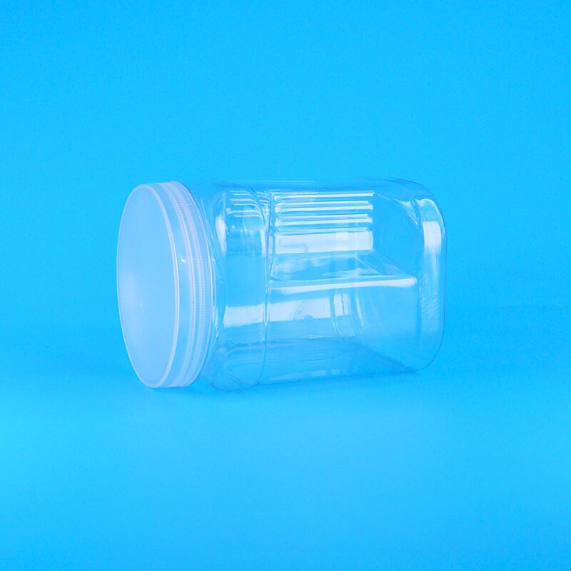 Hũ Nhựa PET Trong Suốt Đựng Bánh Gấu Bơ Sữa Chà Là Nam Việt Quất Bánh Quy