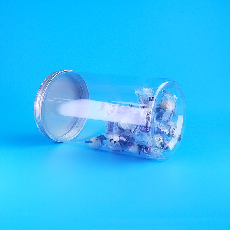 Hũ PET tròn chống rò rỉ bánh quy kê nam việt quất hạt dưa đã bóc vỏ, nắp vặn