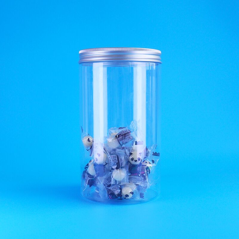 Hũ PET tròn chống rò rỉ bánh quy kê nam việt quất hạt dưa đã bóc vỏ, nắp vặn