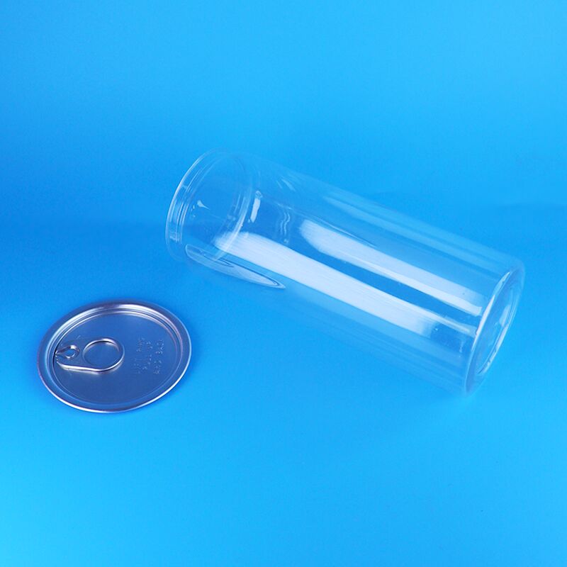 Can PET đồ uống không chứa BPA với nắp mở dễ dàng và dung lượng 520ml cho đồ uống và soda