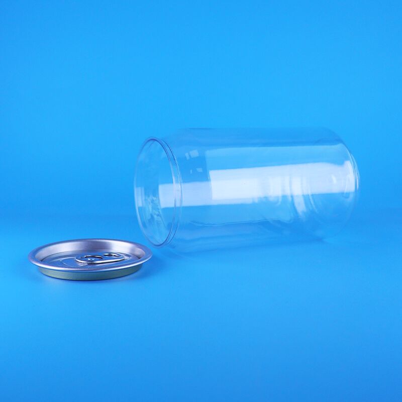 330ml Thùng nhựa PET rõ ràng với nắp mở dễ dàng cho cà phê trà sữa và đồ uống có ga