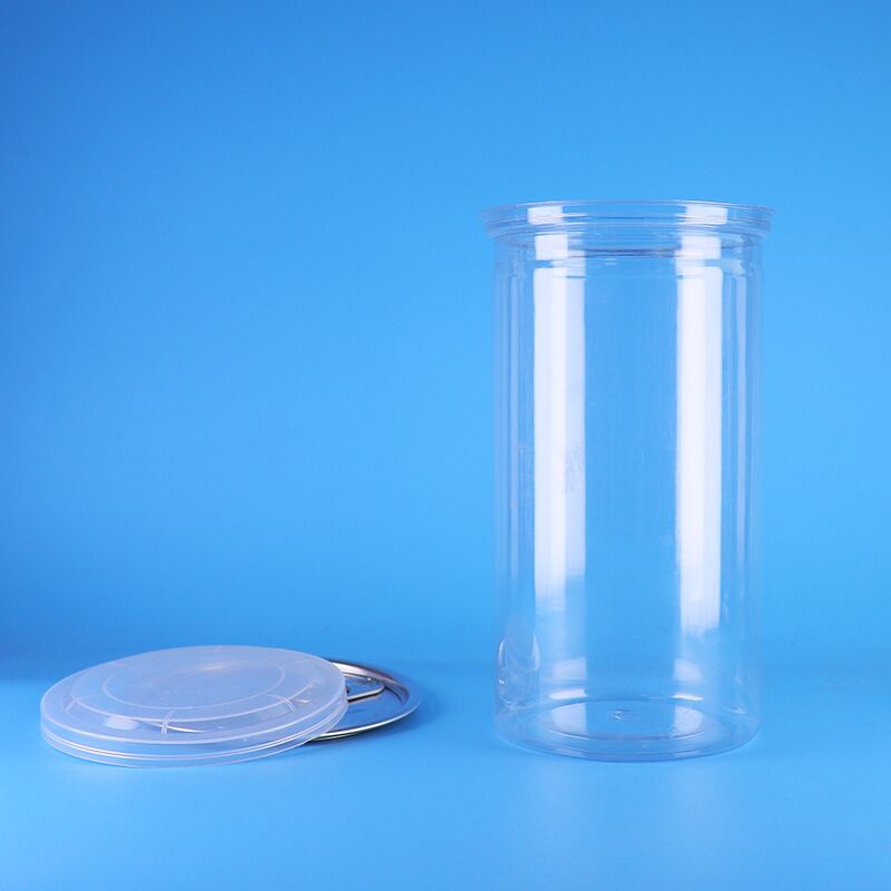 700ml Miệng Rộng Hũ PET Chống Rò Rỉ Dùng Cho Thực Phẩm Cho Bé và Bảo Quản Bỏng Ngô