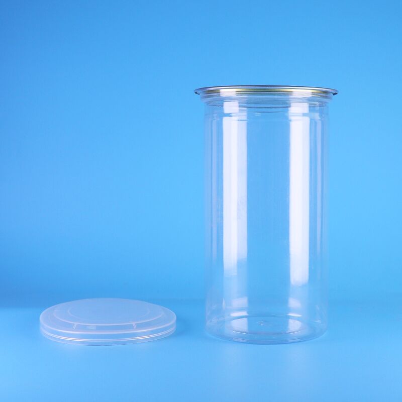 700ml Miệng Rộng Hũ PET Chống Rò Rỉ Dùng Cho Thực Phẩm Cho Bé và Bảo Quản Bỏng Ngô