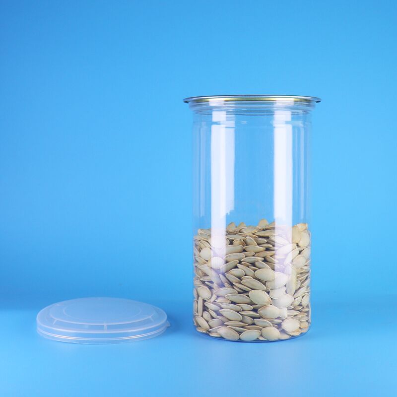 Không chứa BPA 700ml PET Jar với nắp mở dễ dàng để lưu trữ và đóng gói thực phẩm