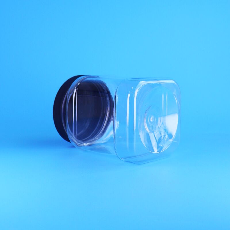 850ml Lò đóng gói nhựa hình vuông PET chất lượng thực phẩm với nắp vít để lưu trữ thức ăn cho trẻ sơ sinh và kẹo
