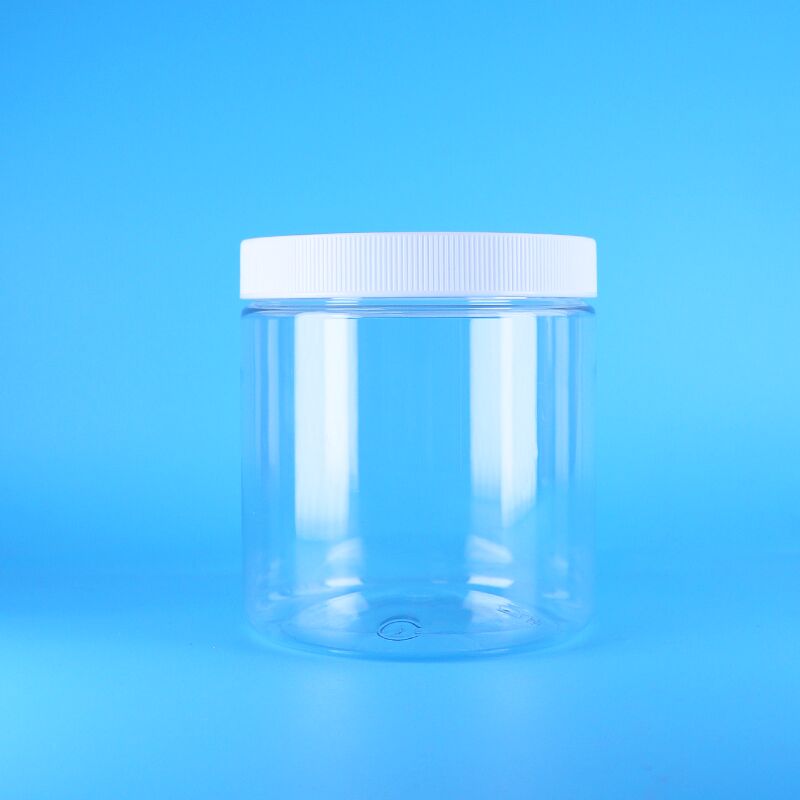 Premium Clear PET Plastic Jars For Candy Food Packaging Food Grade Safe Stylish