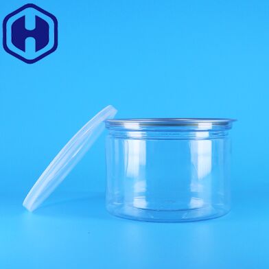 Nắp đậy dễ mở tròn bằng nhựa PET cho bao bì thiếc đựng thực phẩm, kẹo, bánh quy, đồ ăn nhẹ, trà
