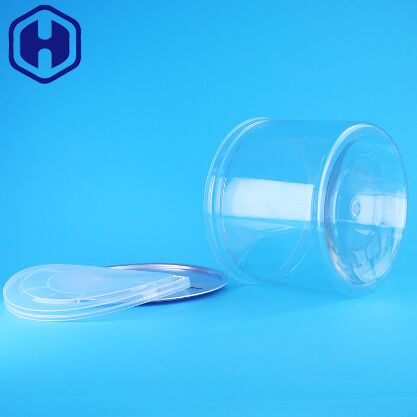 Hũ nhựa PET 100% kín khí, an toàn thực phẩm với nắp dễ mở để đóng gói trái cây sấy khô và các loại hạt