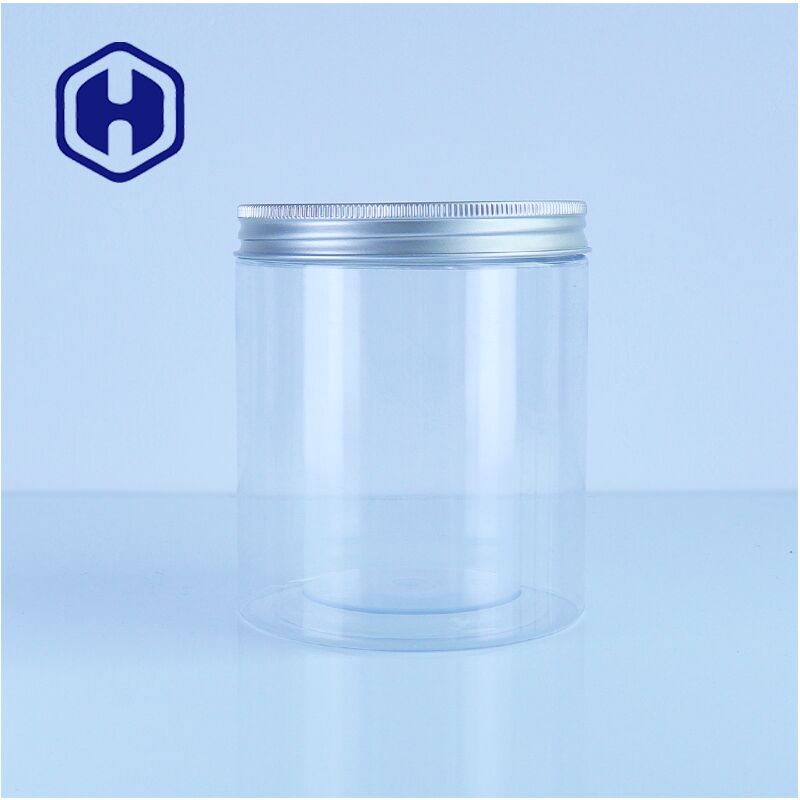 Vít Cap Clear Jar Food Grade Storage For Chocolate Bites Cookie Pieces Candy Chunk