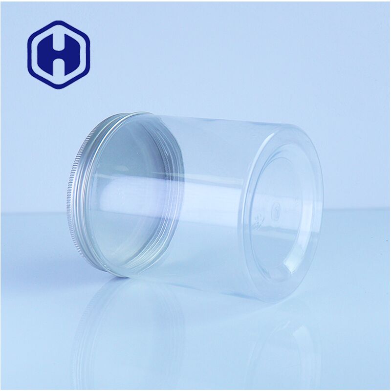 Vít Cap Clear Jar Food Grade Storage For Chocolate Bites Cookie Pieces Candy Chunk