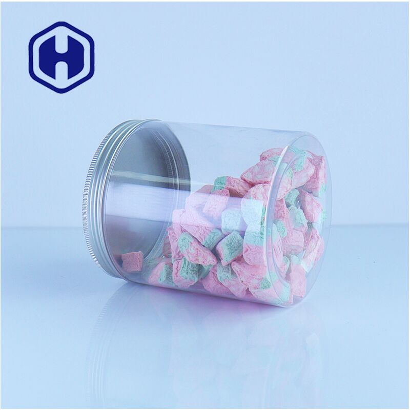 Chất chứa thực phẩm rõ ràng Các thùng chứa đồ ăn nhôm Đầu an toàn hấp dẫn cho sôcôla bánh kẹo Bao bì hàng loạt