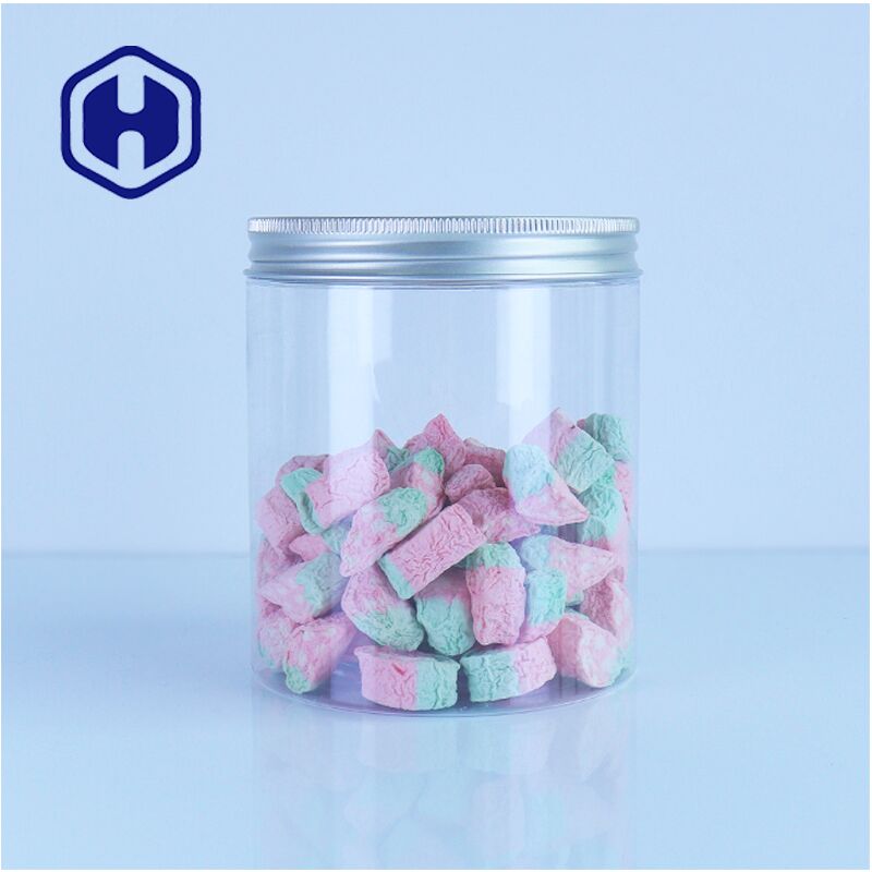 Chất chứa thực phẩm rõ ràng Các thùng chứa đồ ăn nhôm Đầu an toàn hấp dẫn cho sôcôla bánh kẹo Bao bì hàng loạt