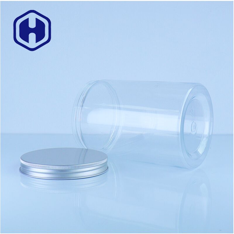 Bình đựng thực phẩm bằng nhựa trong suốt cao cấp Dễ dàng đổ thực phẩm An toàn Giải pháp lưu trữ thời trang Các loại hạt Kẹo Đồ ăn nhẹ