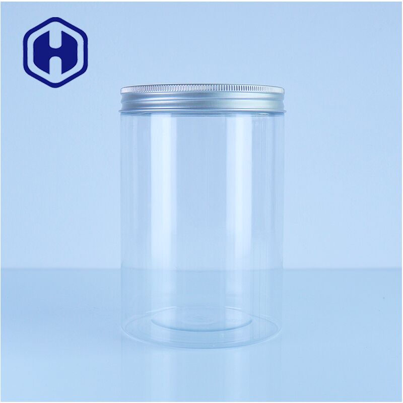 Lưu trữ thực phẩm bình chống tràn thạch suốt chứa cho các loại gia vị hàng loạt ngũ cốc đồ ăn nhẹ bao bì
