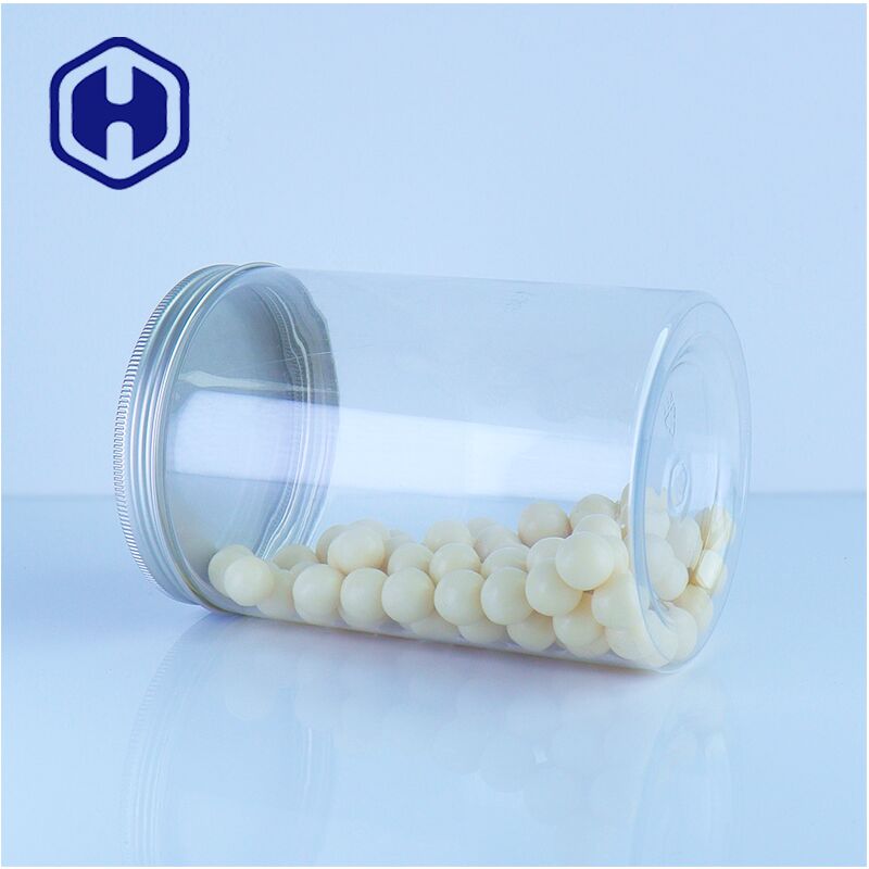 Lưu trữ thực phẩm bình chống tràn thạch suốt chứa cho các loại gia vị hàng loạt ngũ cốc đồ ăn nhẹ bao bì