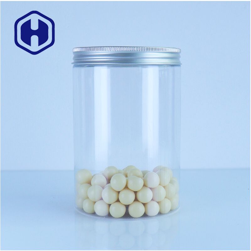 Thức ăn chất lượng nhựa đổ nắp bình an toàn thắt lưng chứa cho kẹo hạt cà phê đồ ăn nhẹ