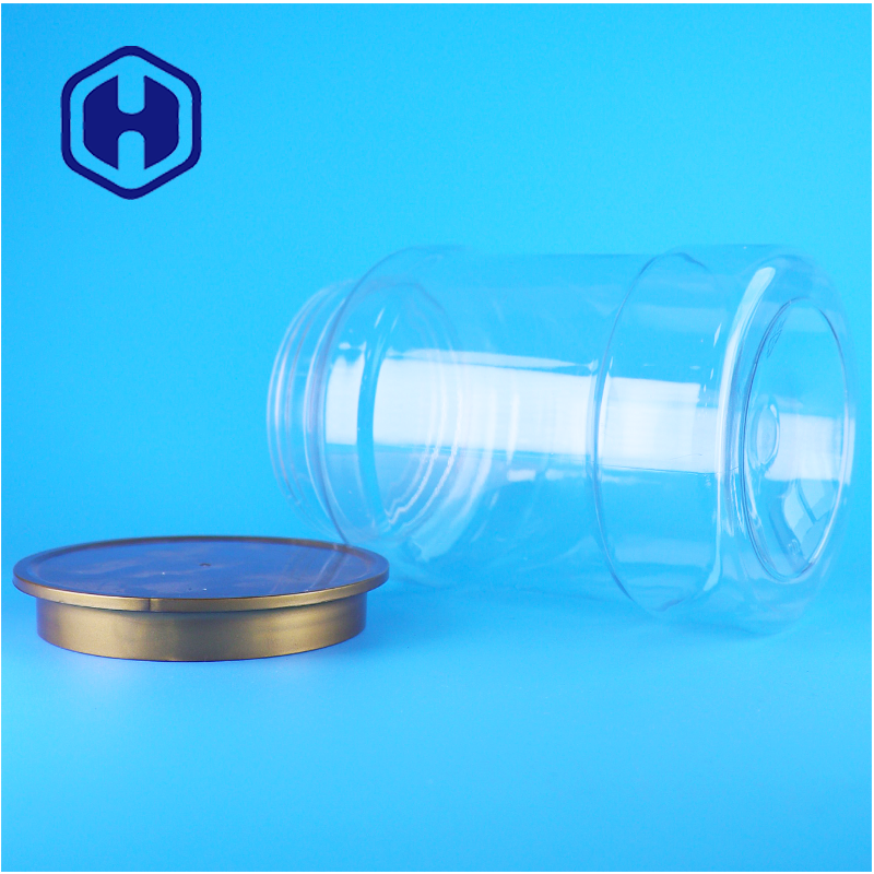 Chất liệu chất lượng thực phẩm tùy chỉnh Nhựa tinh khiết PET gia vị Thực phẩm cho thú cưng Chất chứa lưu trữ thực phẩm