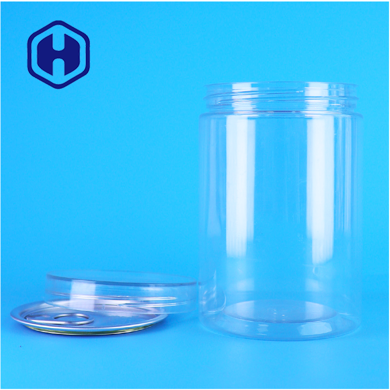 Hình tròn chất lượng cao bằng nhựa PET trong suốt Lọ đựng thức ăn cho vật nuôi Khuôn tùy chỉnh theo bản vẽ của khách hàng