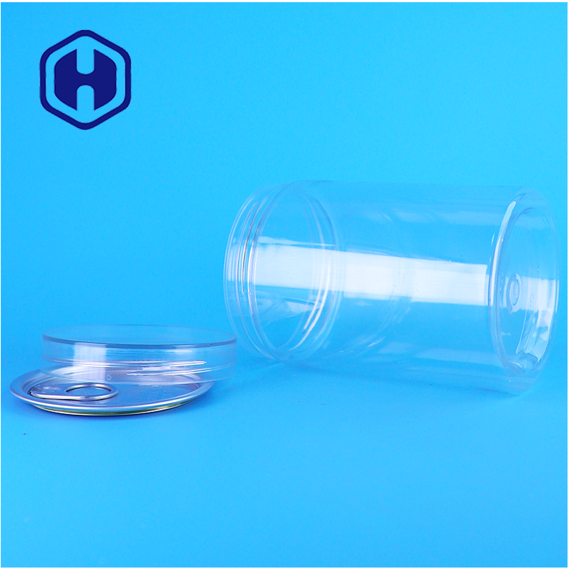 Hình tròn chất lượng cao bằng nhựa PET trong suốt Lọ đựng thức ăn cho vật nuôi Khuôn tùy chỉnh theo bản vẽ của khách hàng
