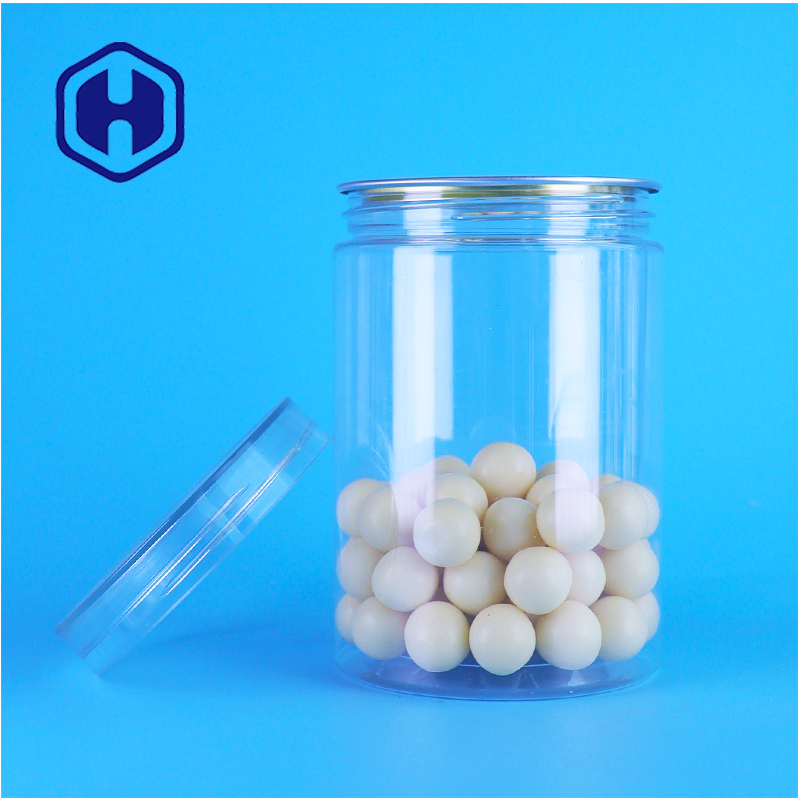 Thông minh dễ mở nắp tròn nhựa PET hộp cho bánh sôcôla OEM ODM Food Packaging