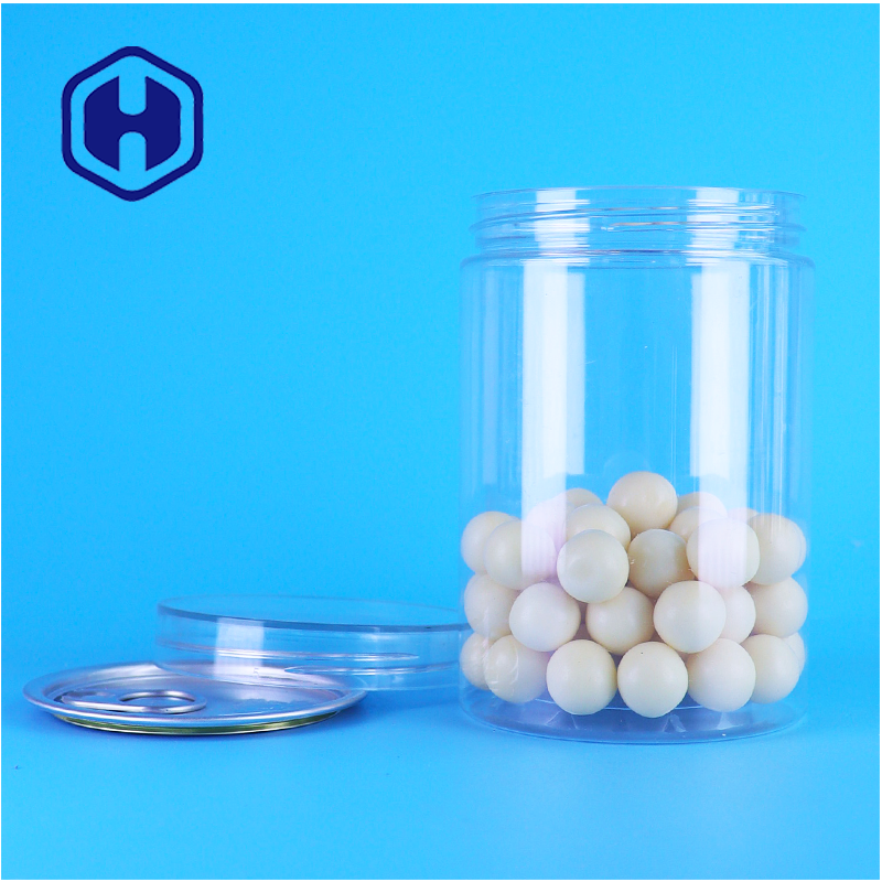 Thông minh dễ mở nắp tròn nhựa PET hộp cho bánh sôcôla OEM ODM Food Packaging