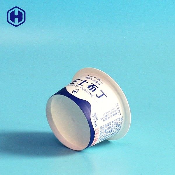 Trống tròn IML Cup Pudding Bao bì Tường mỏng Kích thước nhỏ 3OZ 90ML