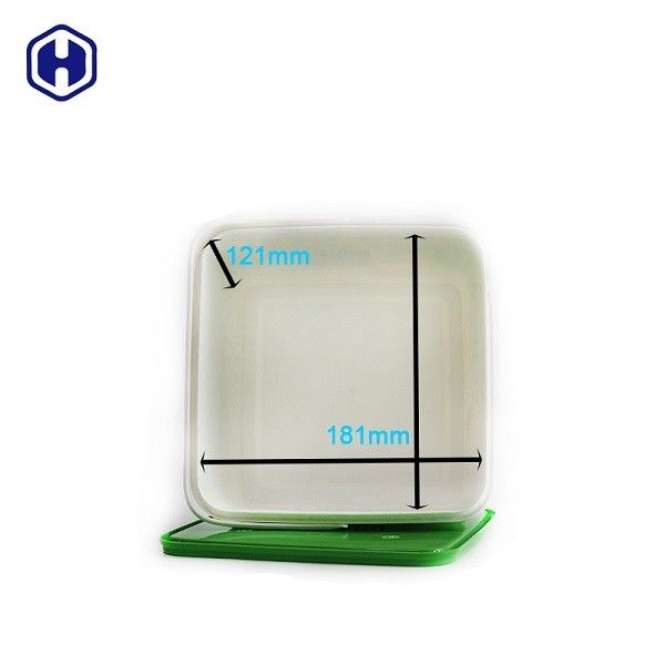 3000ML IML Tubs Leak Proof Cookie đóng gói tùy chỉnh L19.5 * W19.5 * H12.5 CM