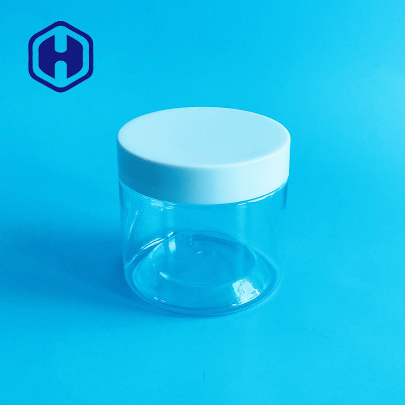 180ml 6oz Lọ đựng mỹ phẩm bằng nhựa trong suốt Kem dưỡng da Mặt nạ Gel tẩy tế bào chết