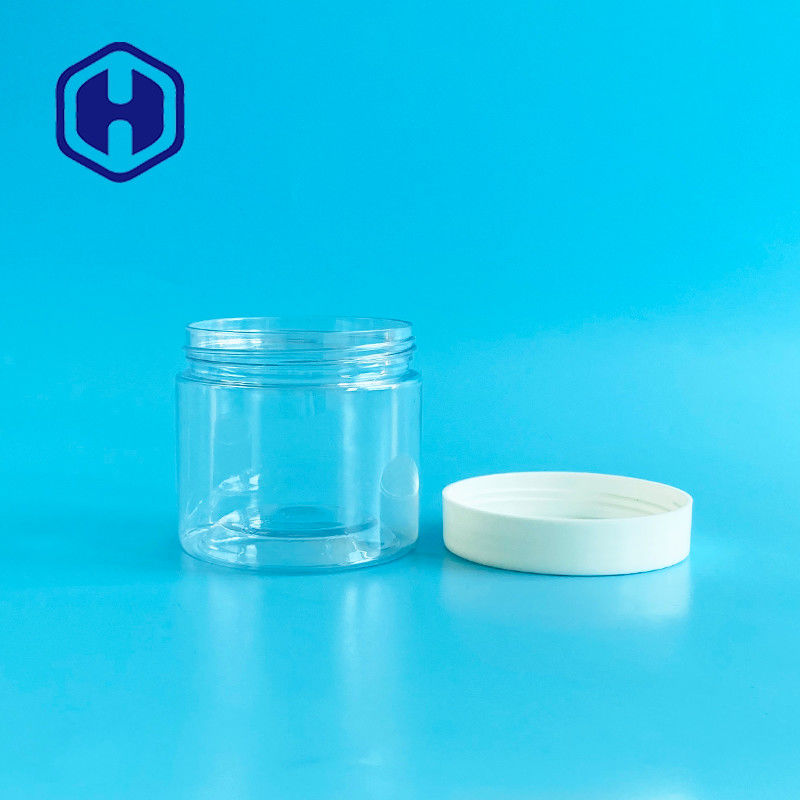 180ml 6oz Lọ đựng mỹ phẩm bằng nhựa trong suốt Kem dưỡng da Mặt nạ Gel tẩy tế bào chết