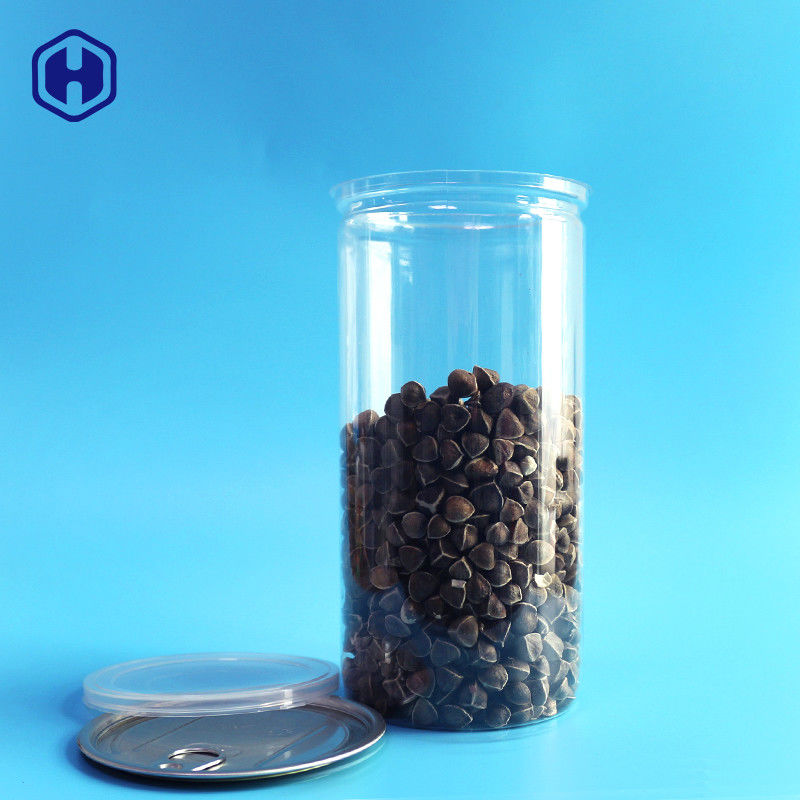 Nắp nhôm trong suốt Lon nhựa dài cao 1380ml 401 # Bao bì ngô pop