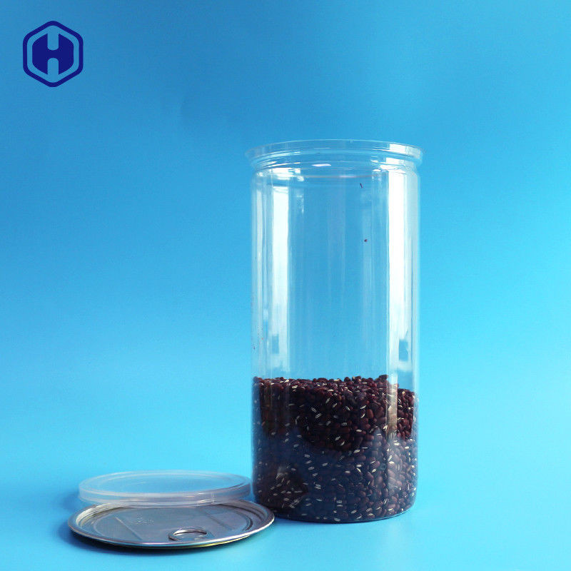 Nắp nhôm trong suốt Lon nhựa dài cao 1380ml 401 # Bao bì ngô pop