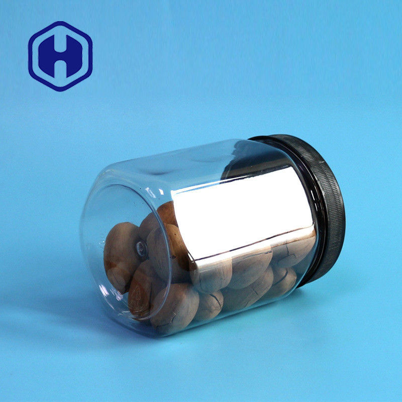 630ml 21.5oz Hộp nhựa hình lục giác Bột yến mạch Bột ngô Kẹo dẻo Bao bì khoai tây chiên rau củ