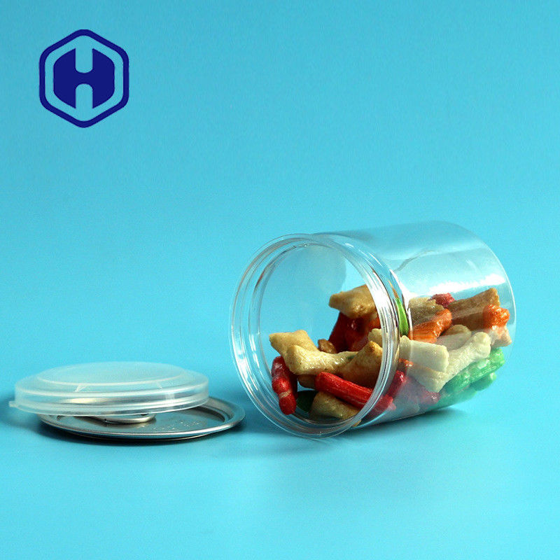 250ml 211 8.5oz Hộp nhựa trong suốt Bao bì thịt bò khô thịt lợn khô tươi