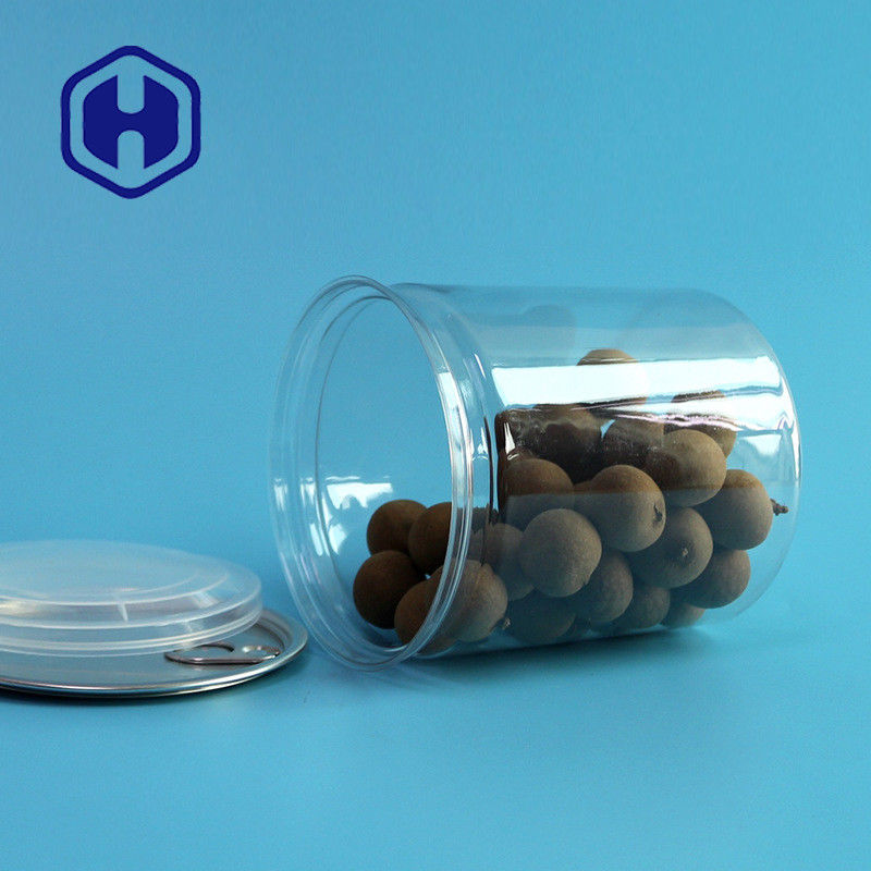 750ml Lon nhựa trong suốt Màn hình in Bao bì cấp thực phẩm Bpa Vật nuôi trống rỗng Có thể dễ dàng mở nắp