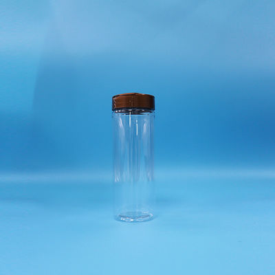 Nhựa Transparent PET Vòng rộng miệng muối ớt gia vị bình lọc và nắp