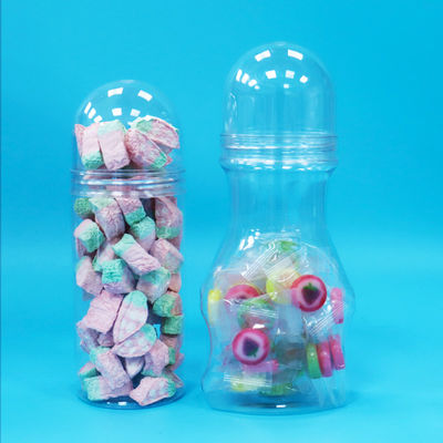 Đồ ăn cho trẻ em ốc vít Clear nhựa PET chất lượng thực phẩm bình thiết kế mới cho kẹo cứng